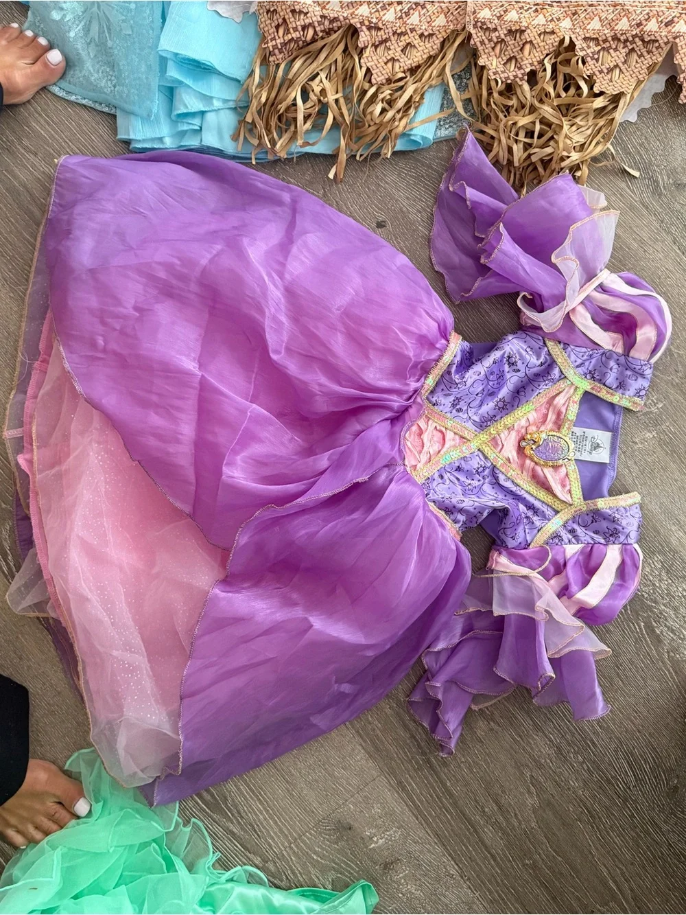 Authentic Disney brand princess costume dresses
